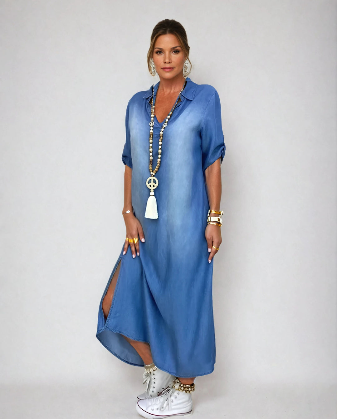 Ibiza - Robe Maxi en Jean