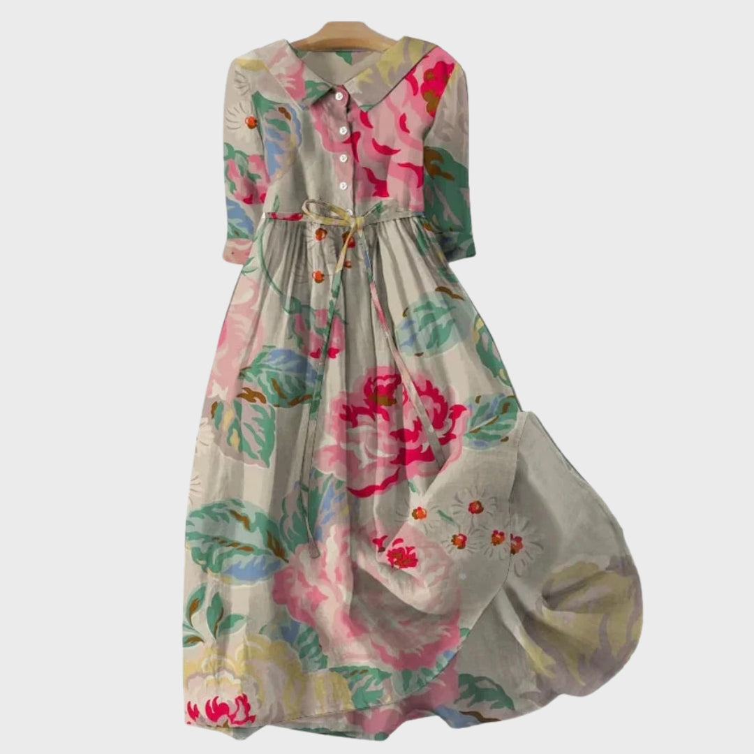 Robe Bohémienne Fleurie