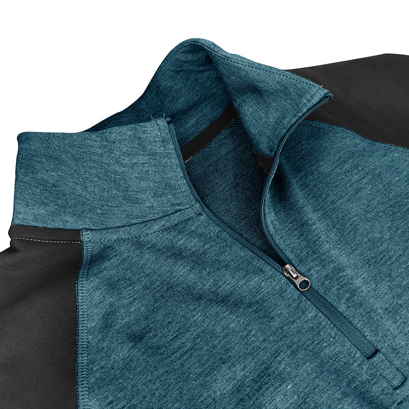 Chemise en coton avec col montant