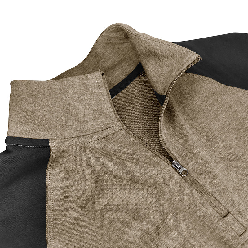 Chemise en coton avec col montant