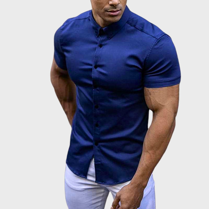 Ricardo - Chemise à Manches Courtes Slim