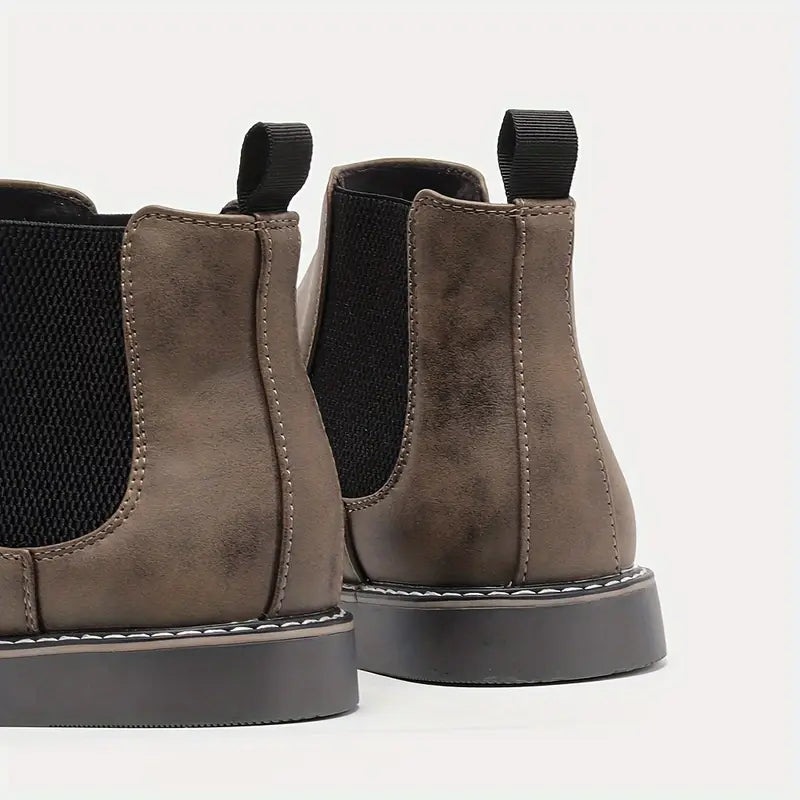 Dinis - Bottines Chelsea en Cuir