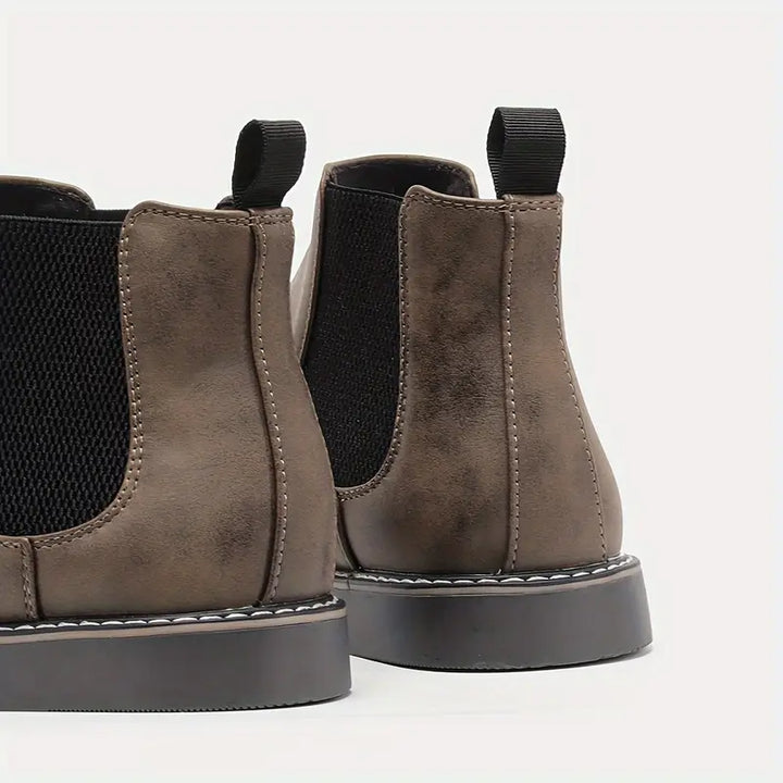 Dinis - Bottines Chelsea en Cuir