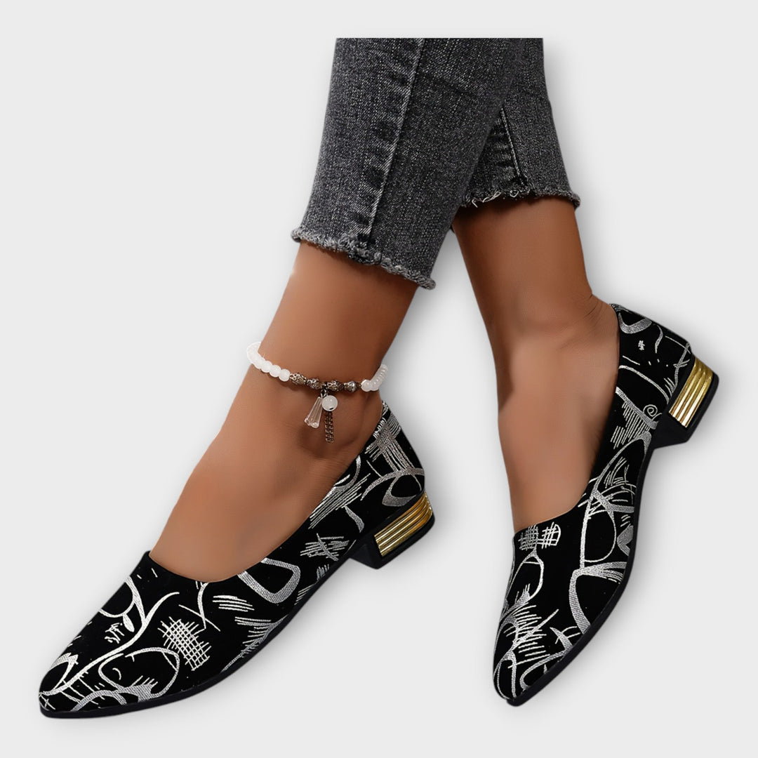Ballerines Élégantes avec Détails Sophistiqués