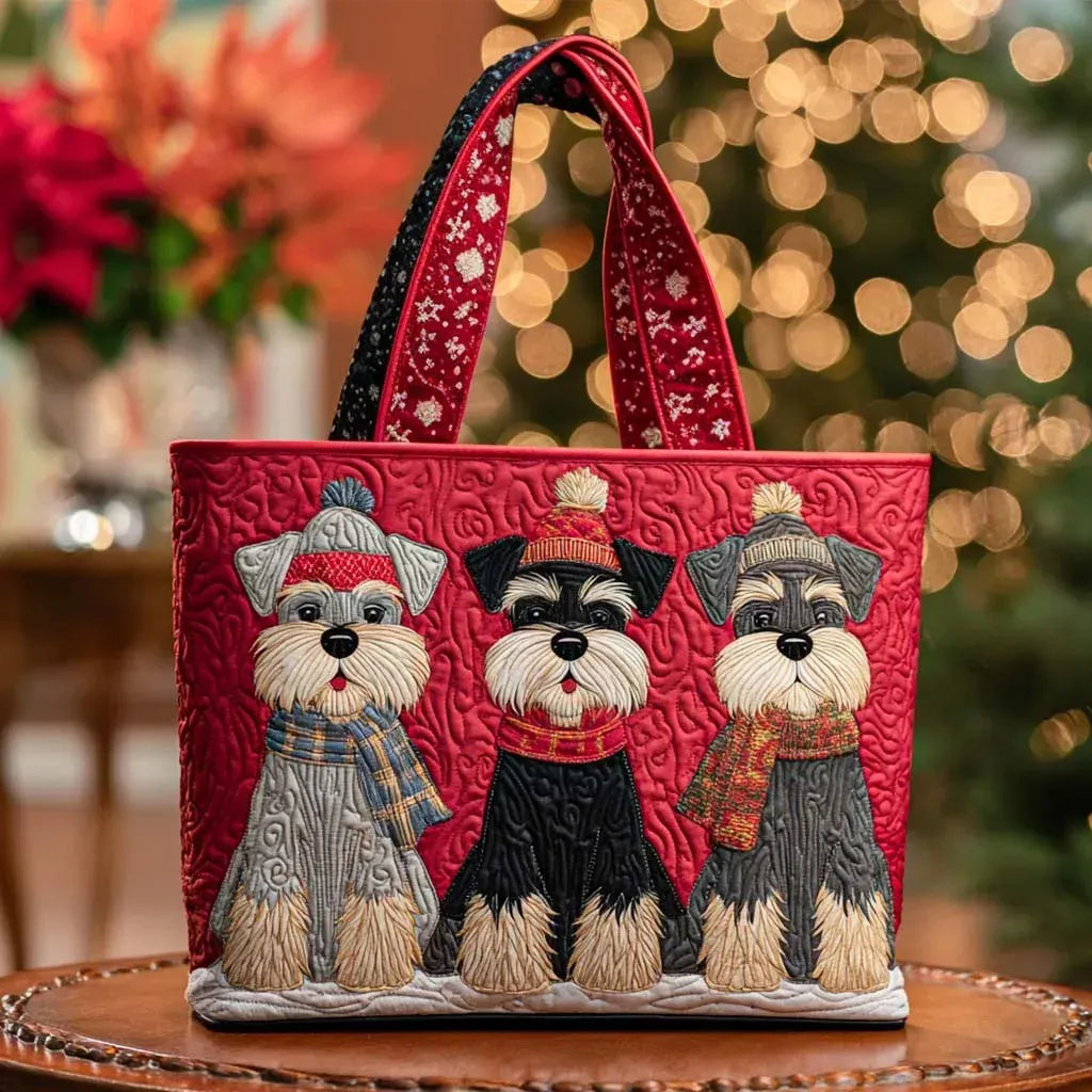 Sac Artisan - Trio de Schnauzers