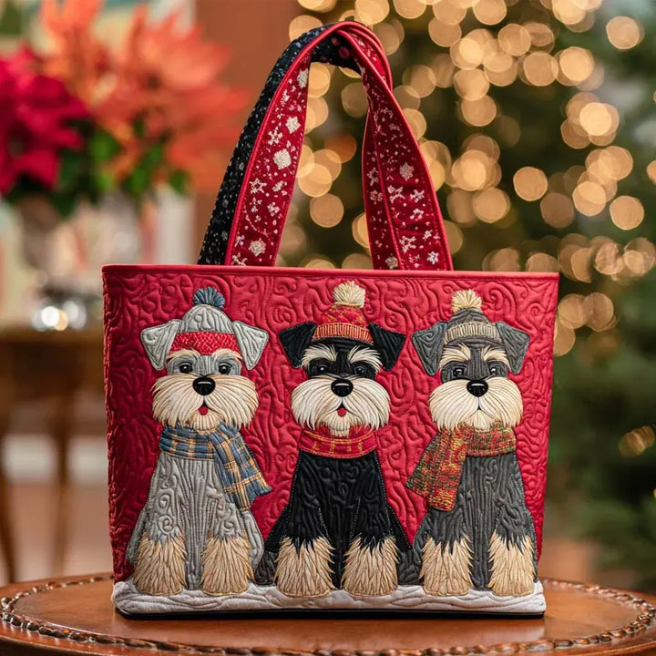 Sac Artisan - Trio de Schnauzers