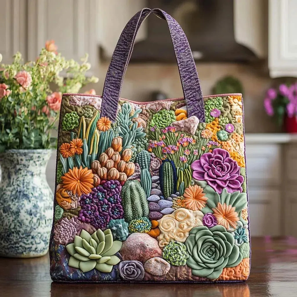 Sac Artisanale - Jardin de Succulentes