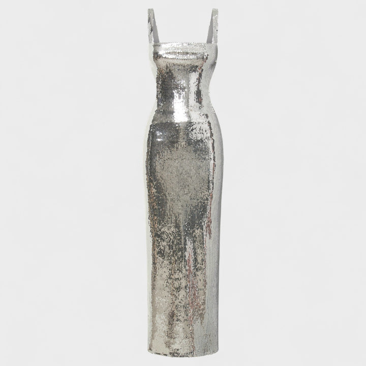 Sparkle Silver - Robe de soirée