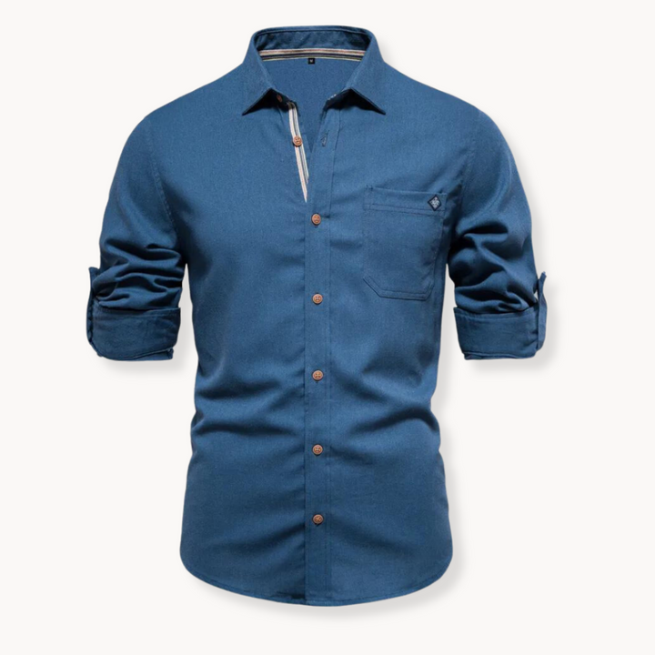 Blouse - Mélange Respirant avec Fermeture Frontale