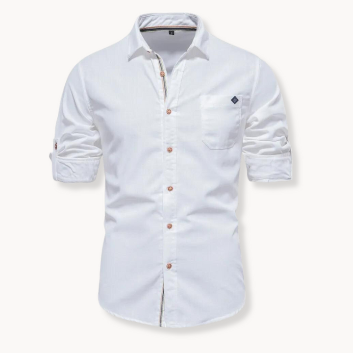 Blouse - Mélange Respirant avec Fermeture Frontale