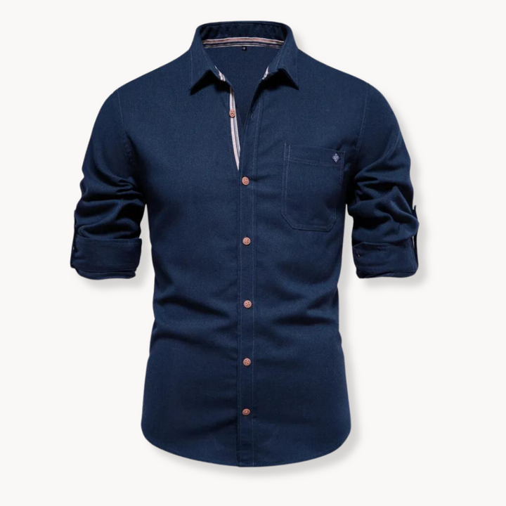 Blouse - Mélange Respirant avec Fermeture Frontale