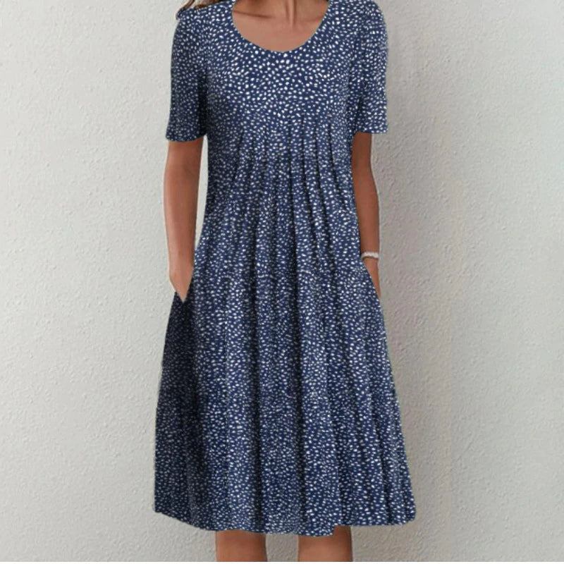 Marta - Robe Midi avec Couches