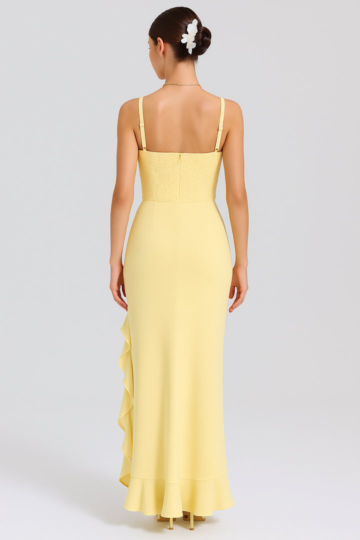 Bela - Robe Corset en Satin