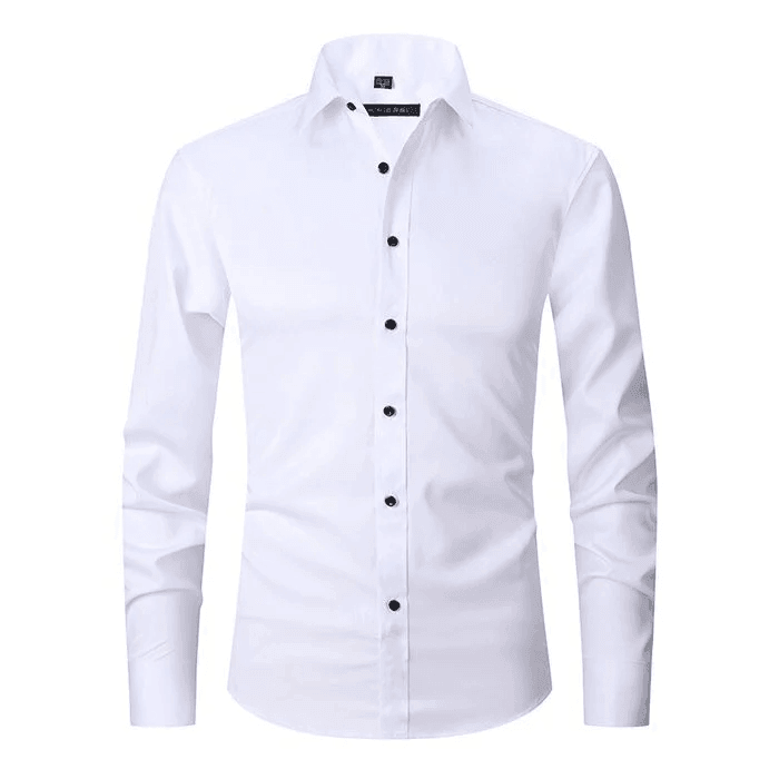 Chemise de Costume - Coupe Slim Sécurisée