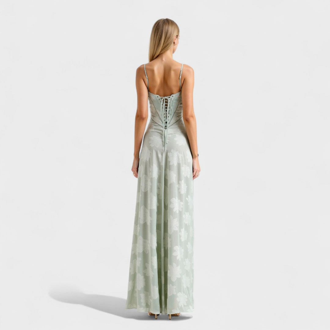 Verona - Robe maxi en dentelle florale