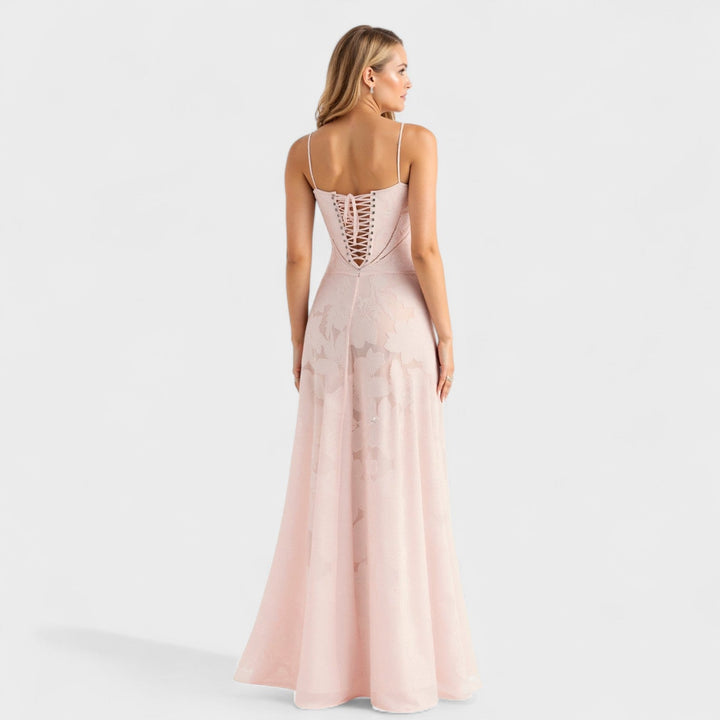 Verona - Robe maxi en dentelle florale