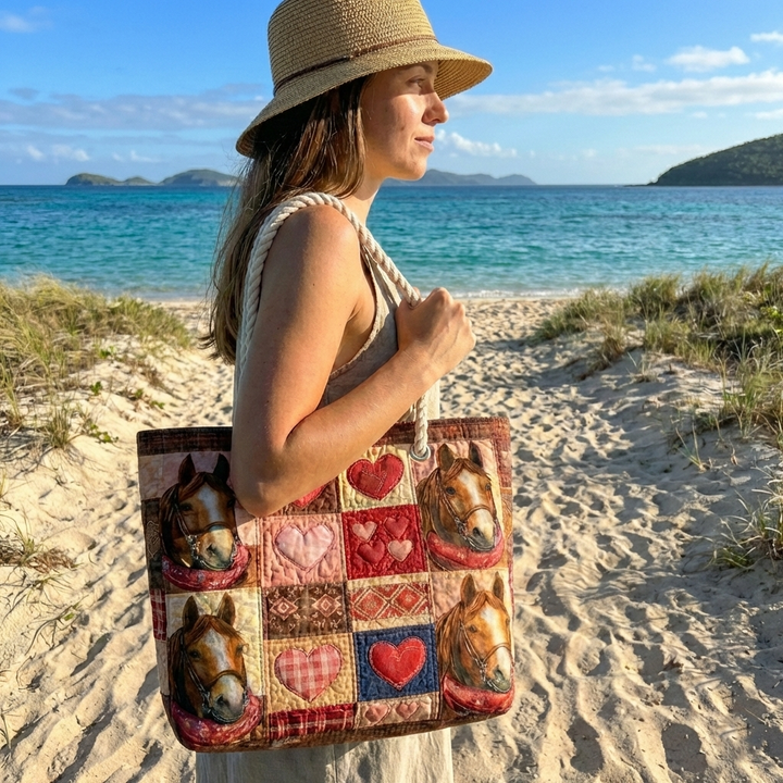 Sac de Plage Fait Main | Prairie Runner