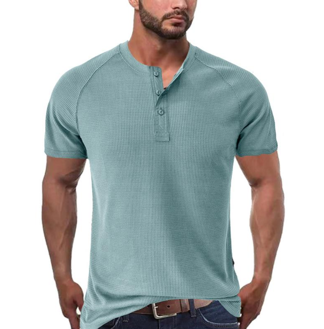 Chemise Henley - Ouverture de Boutons