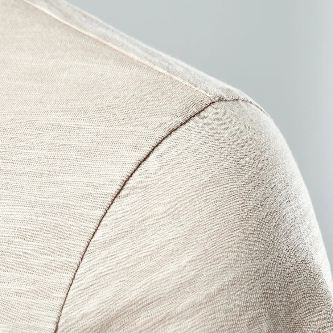 Chemise Henley - Col Boutonné
