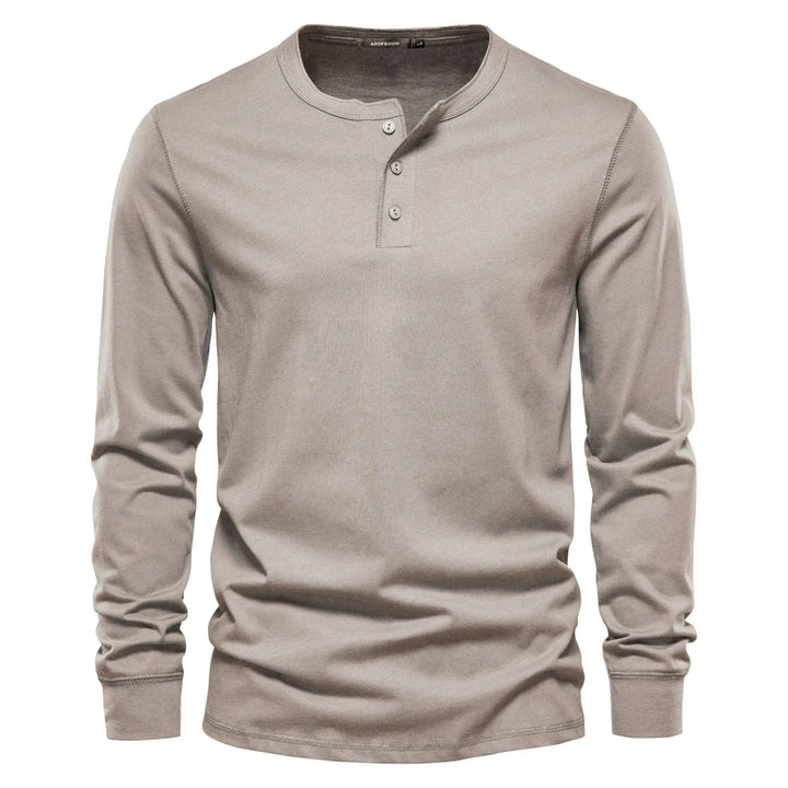 Chemise Henley - Mélange Doux Respirant