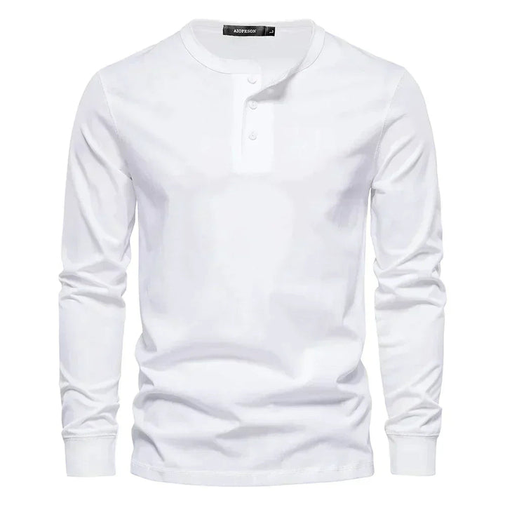 Chemise Henley - Mélange Doux Respirant