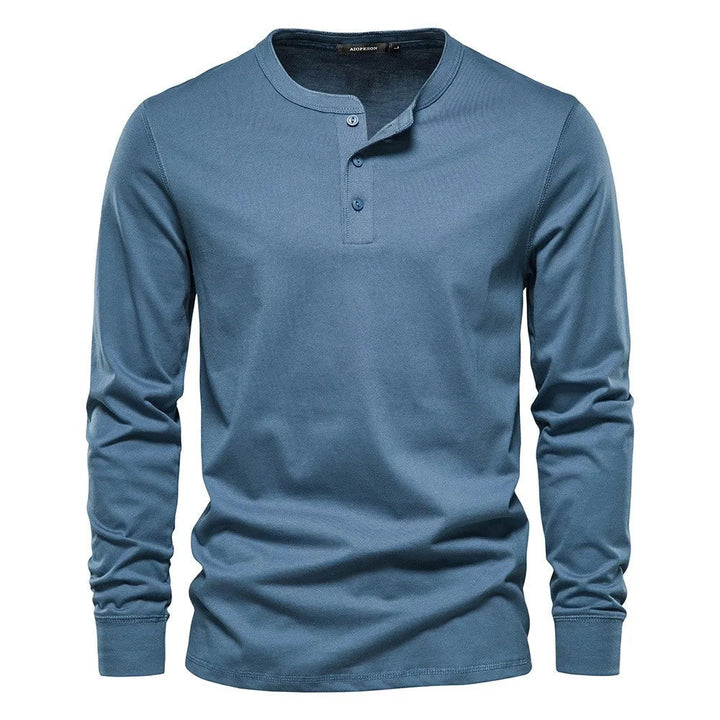 Chemise Henley - Mélange Doux Respirant