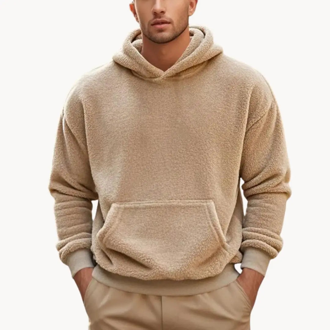 Hoodie - Mélange de Fleece avec Capuche