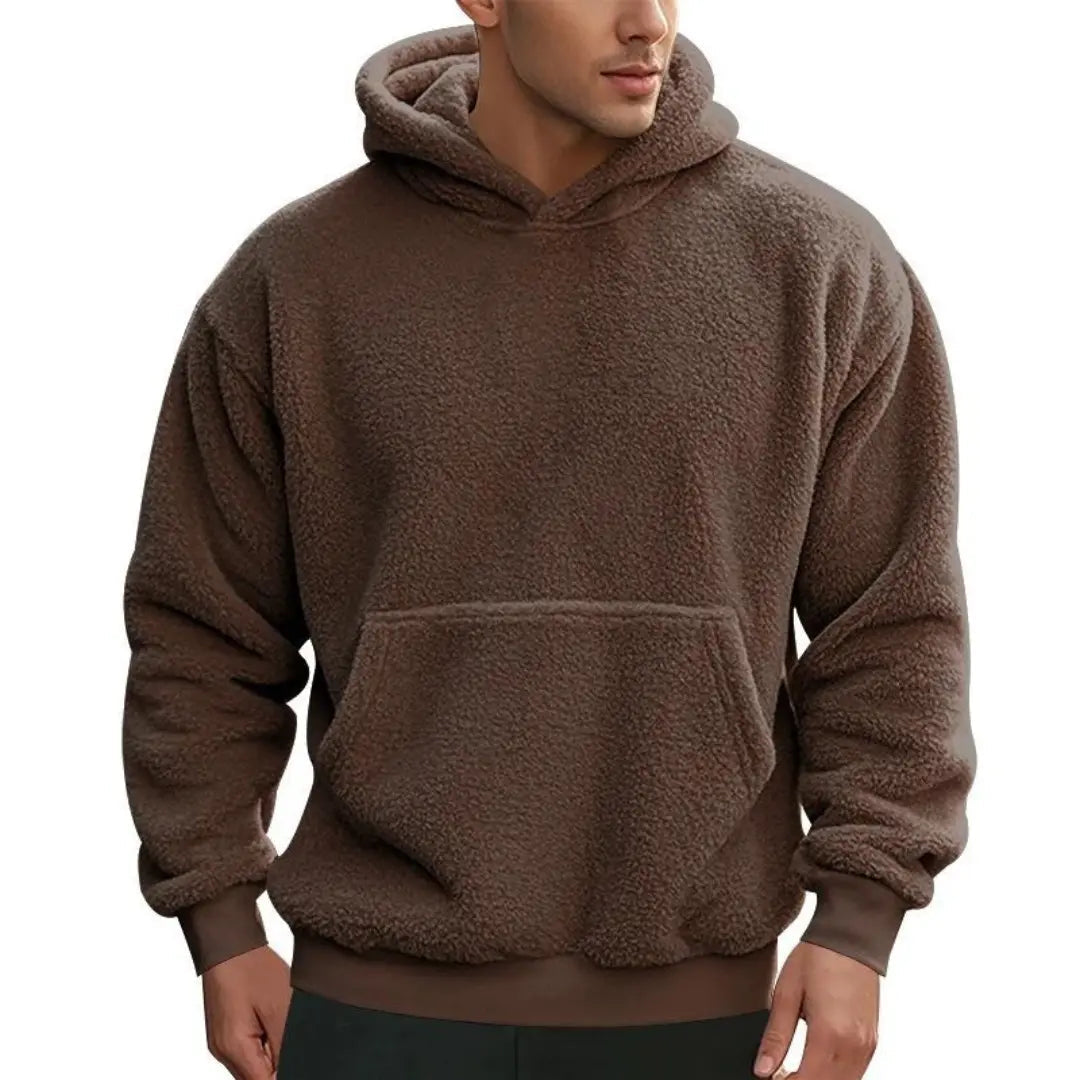Hoodie - Mélange de Fleece avec Capuche