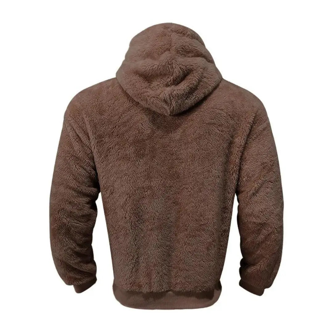 Hoodie - Mélange de Fleece avec Capuche