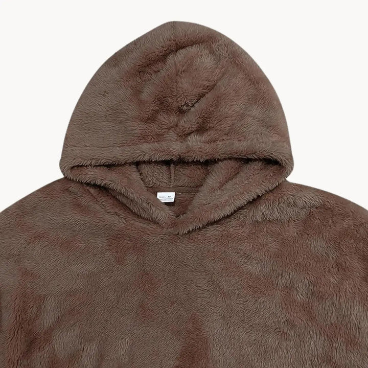 Hoodie - Mélange de Fleece avec Capuche