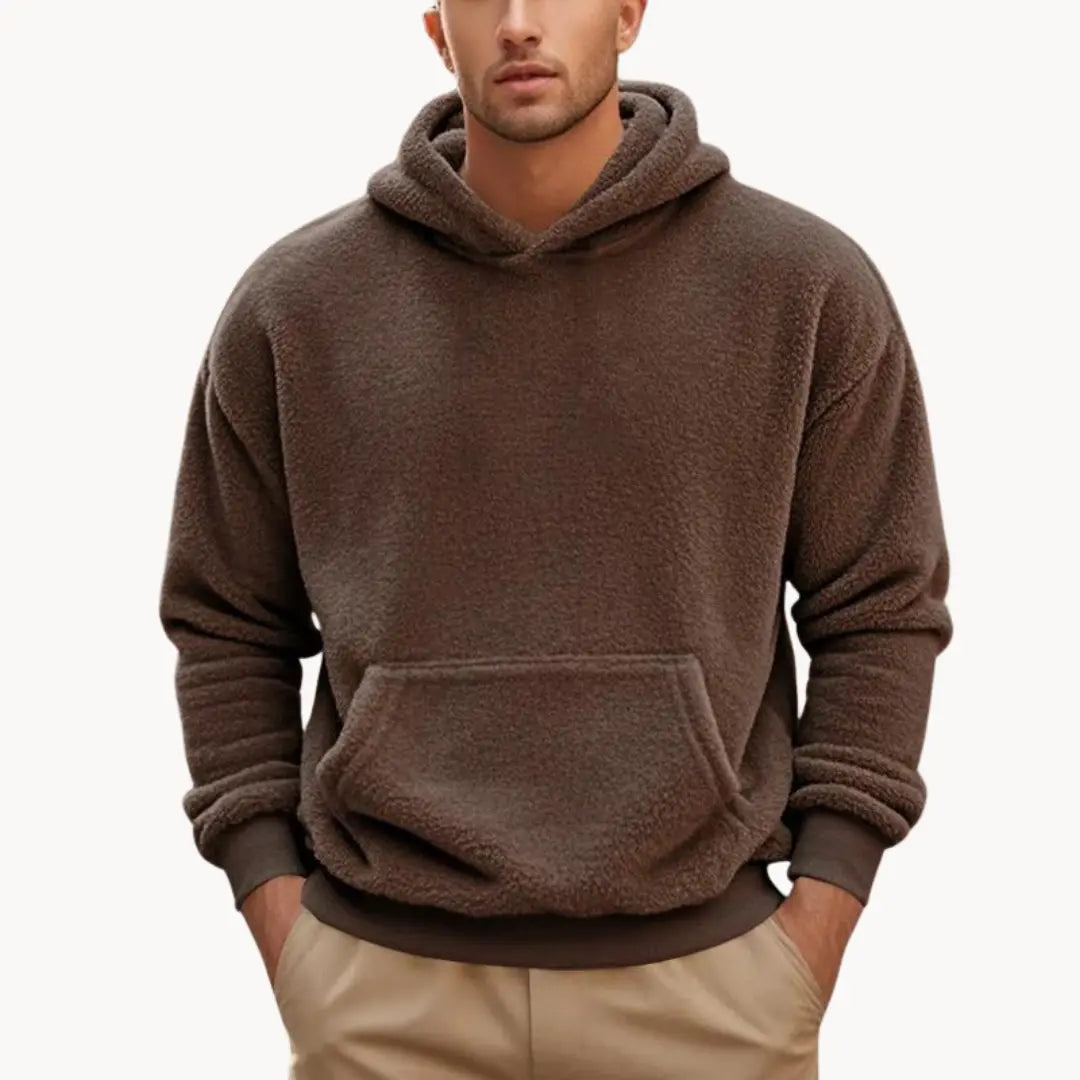 Hoodie - Mélange de Fleece avec Capuche