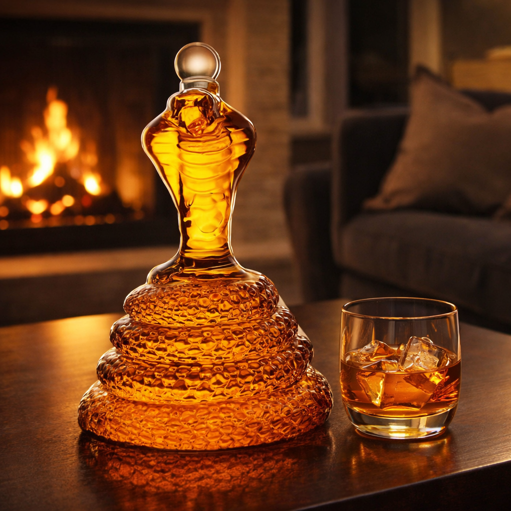 Bouteille de Whisky - Édition Serpent