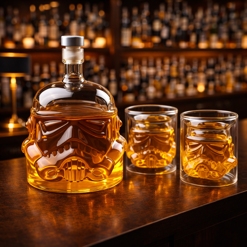 Bouteille de Whisky - Édition Bouteille et Verres