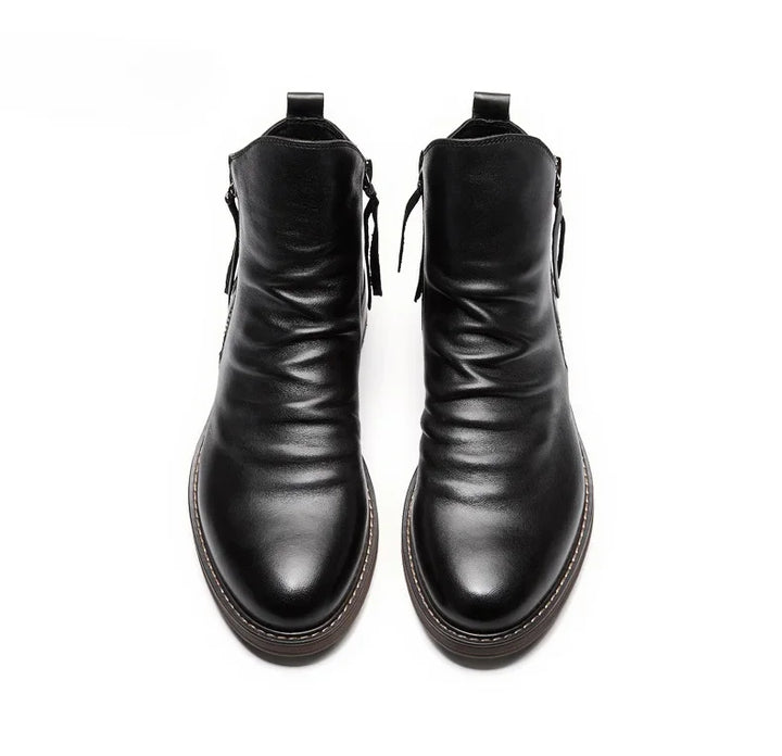 Paulo - Bottes Chelsea en Cuir