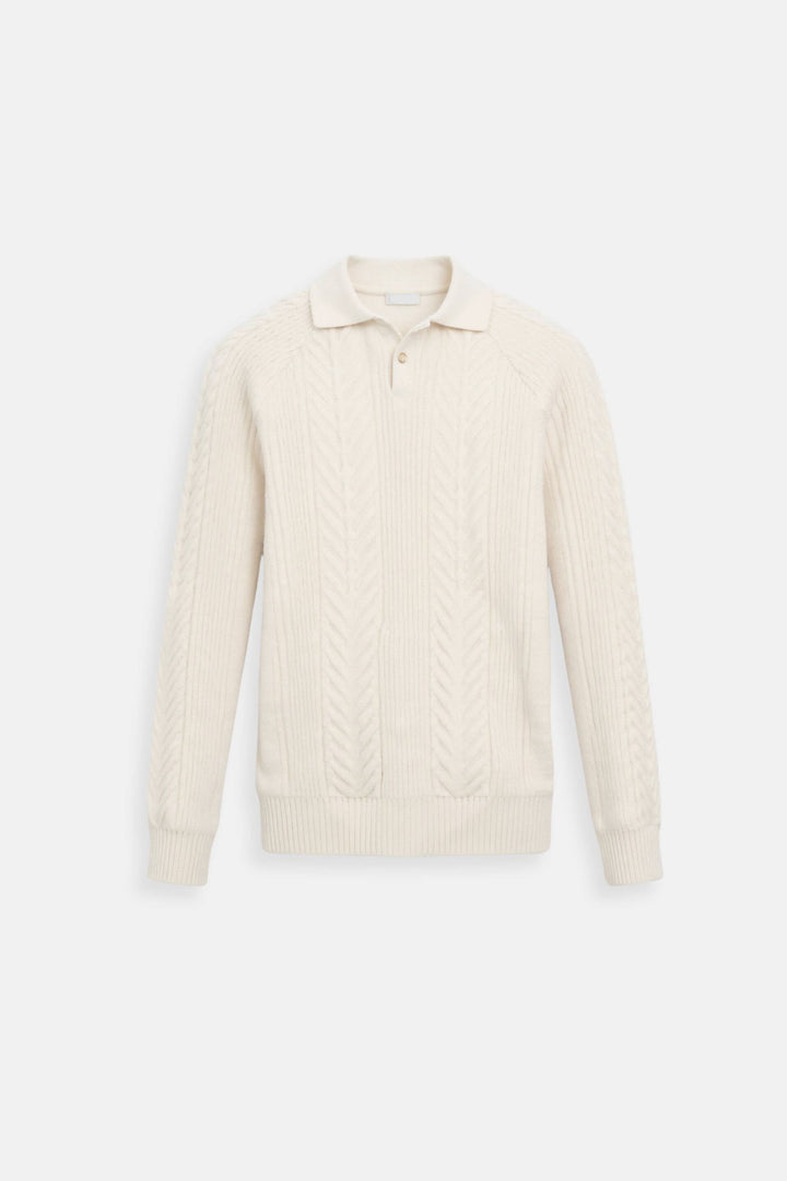 Pull en Maille Mélangée - Décontracté