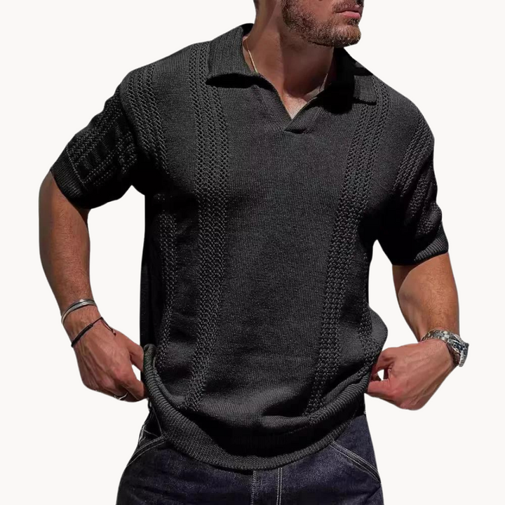 Polo en Maille - Contrôle de l'Humidité