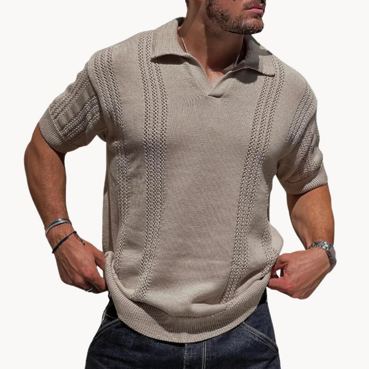 Polo en Maille - Contrôle de l'Humidité