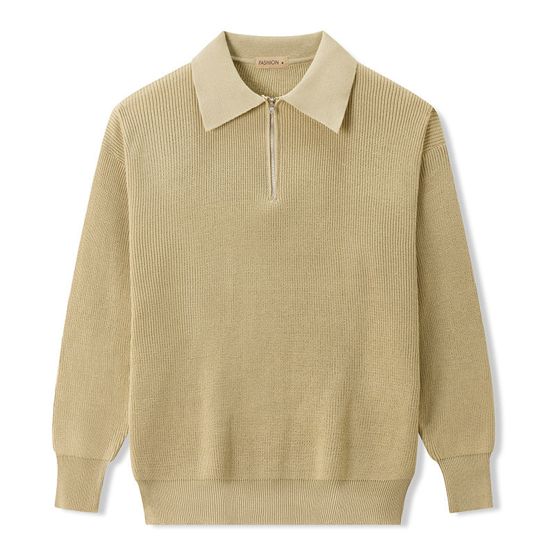 Francisco - Polo à Col Zippé Ajustable