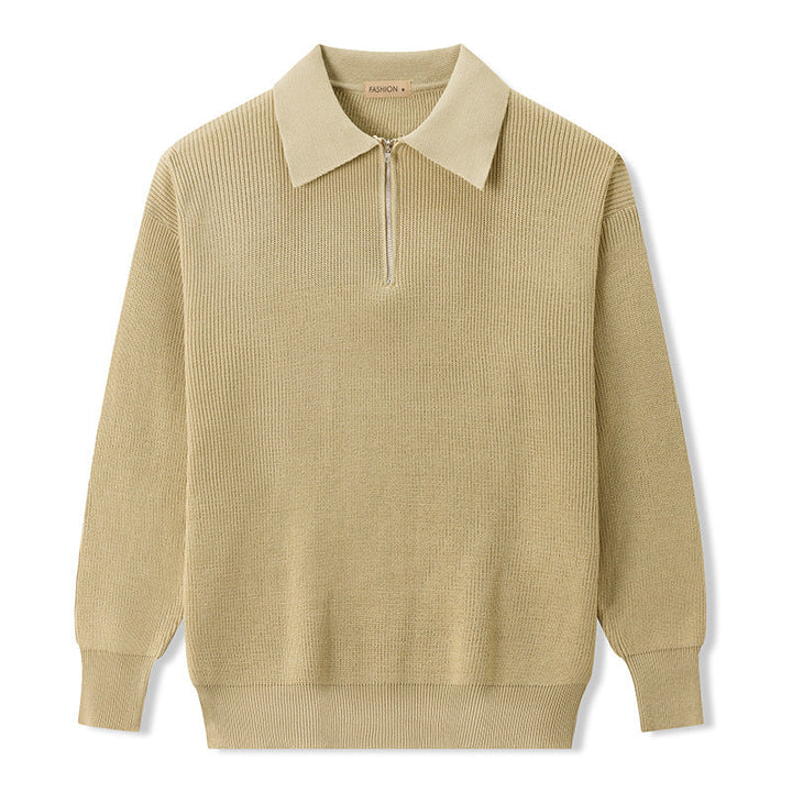 Francisco - Polo à Col Zippé Ajustable