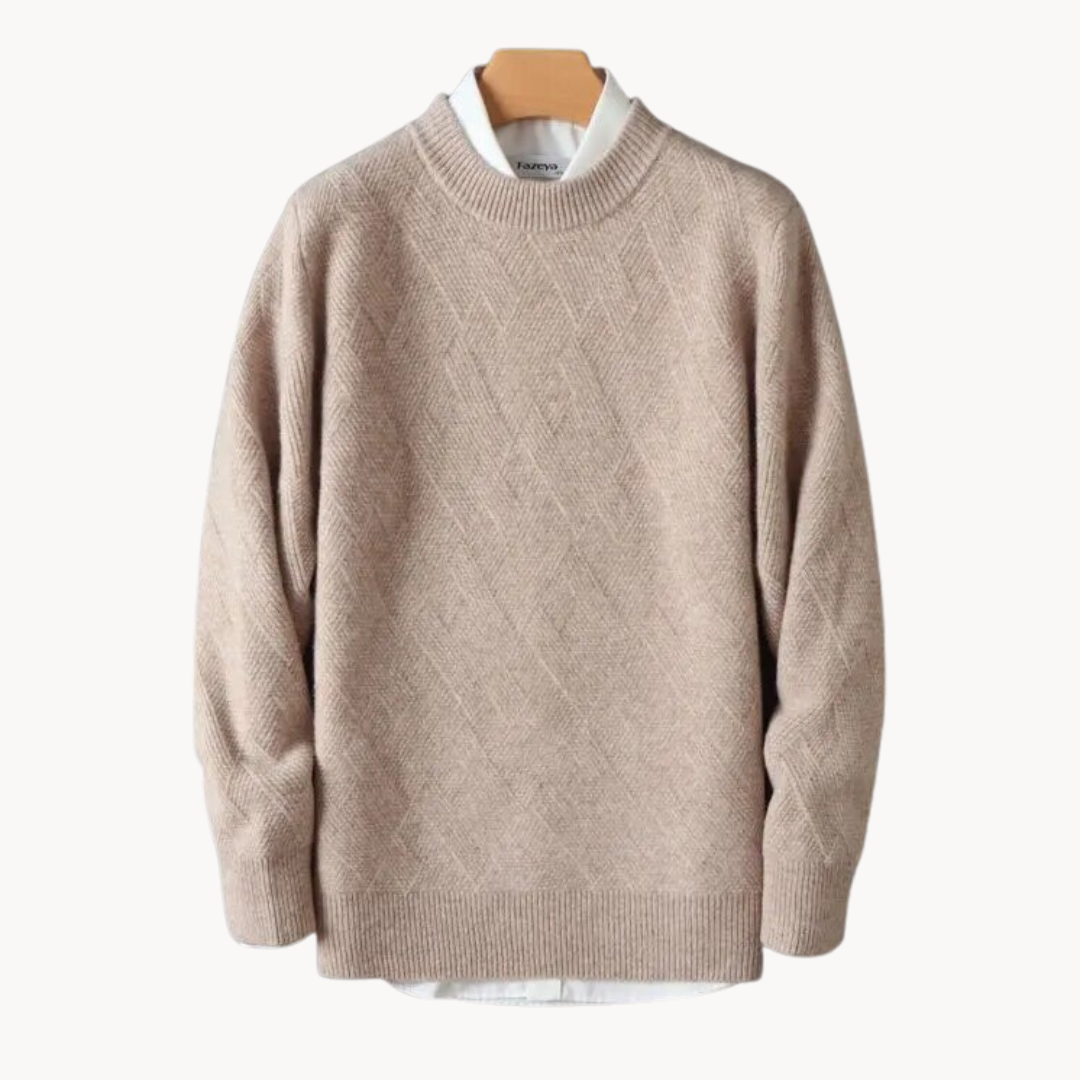 Valentino - Pull en Maille Jacquard