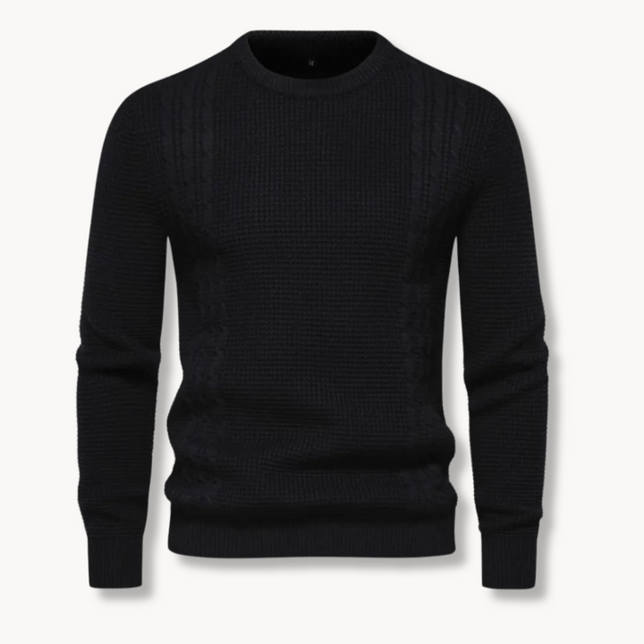 João - Pull Tricot Patchwork