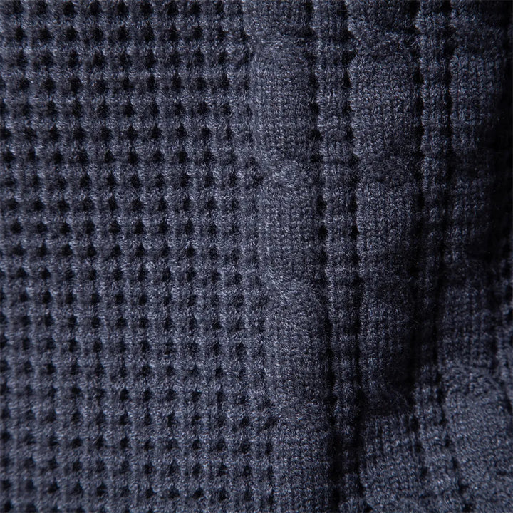 João - Pull Tricot Patchwork