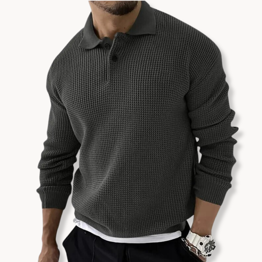 Miguel - Pull Polo Tricoté
