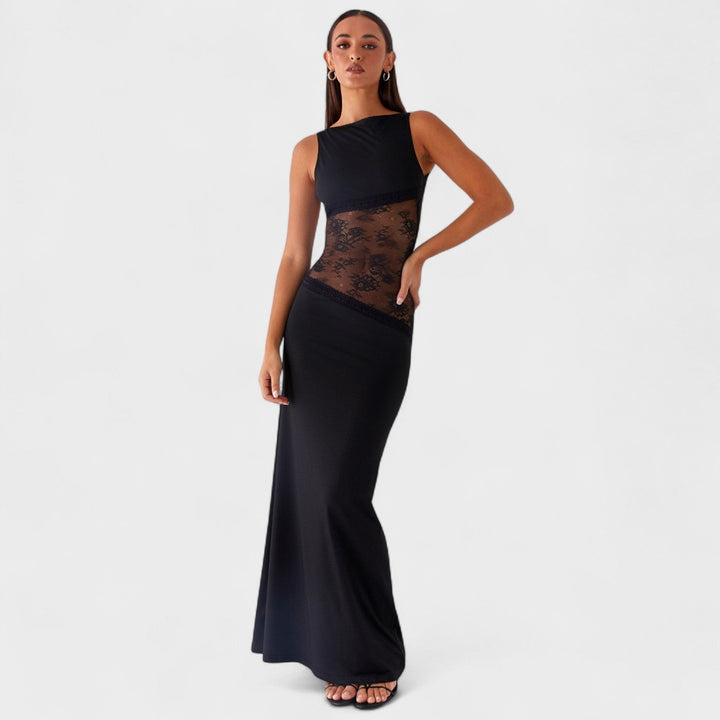 Lucinda - Robe longue en dentelle