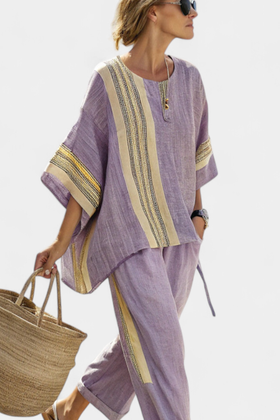 Lorena - Ensemble Boho Lin et Bambou