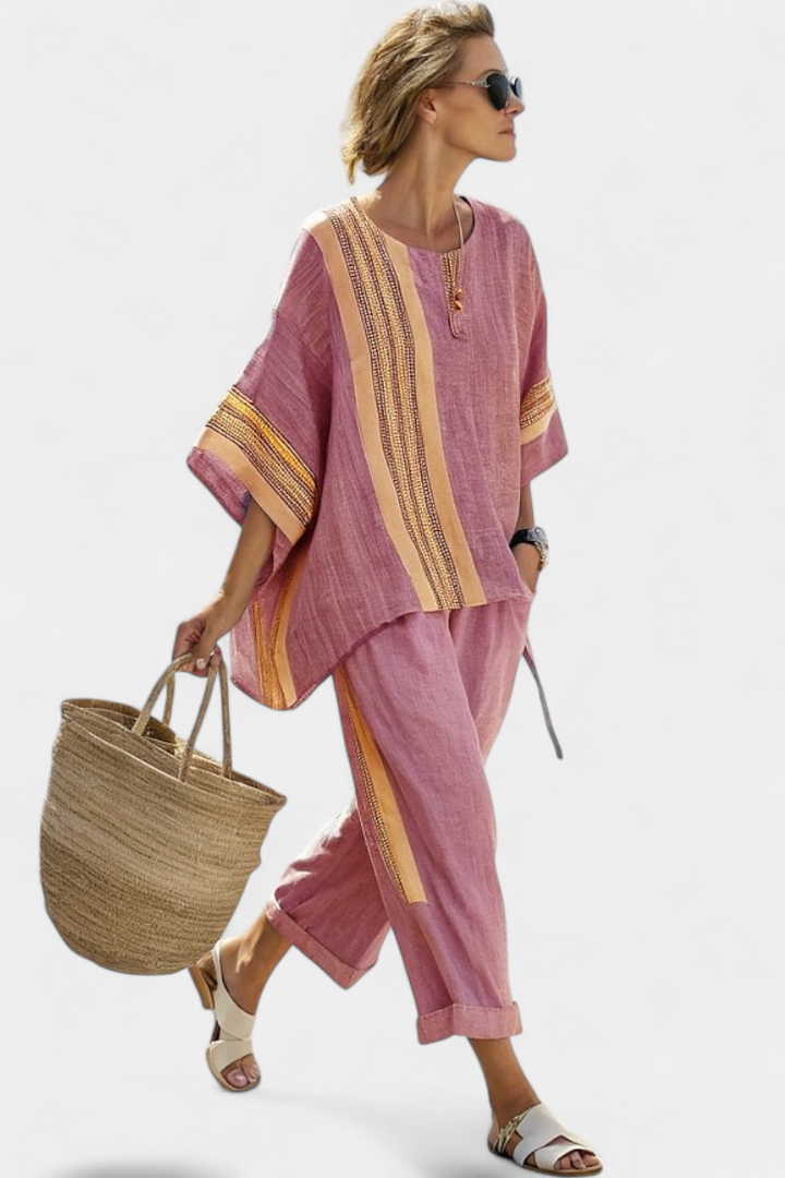 Lorena - Ensemble Boho Lin et Bambou