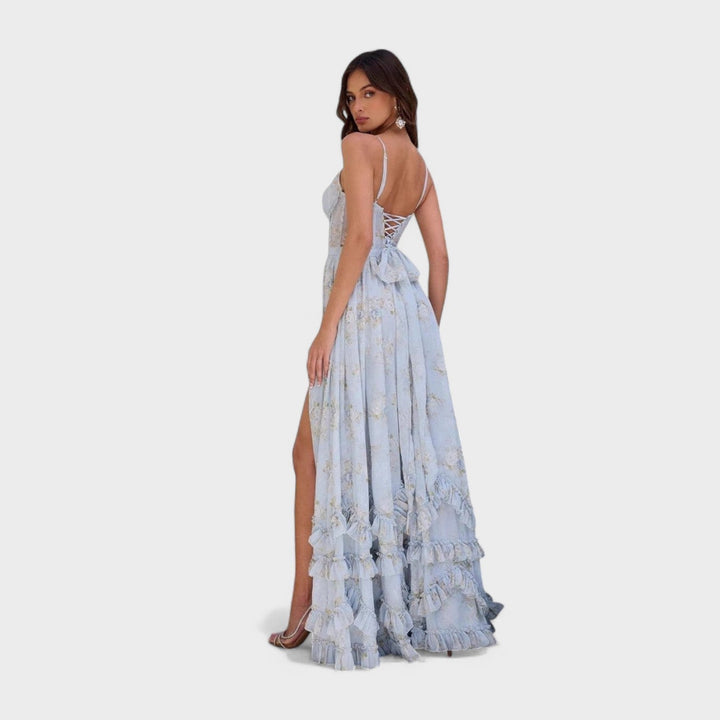 Florence - Robe longue bohème fente