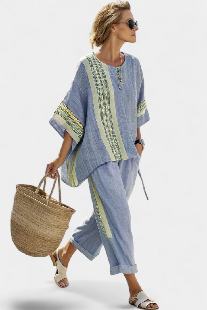 Lorena - Ensemble Boho Lin et Bambou