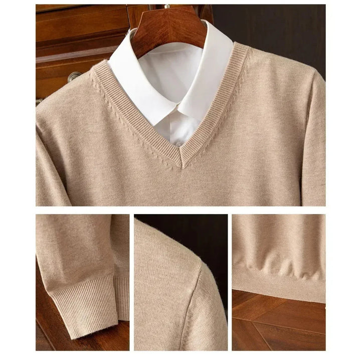 Belmiro - Pull Col V pour Hommes
