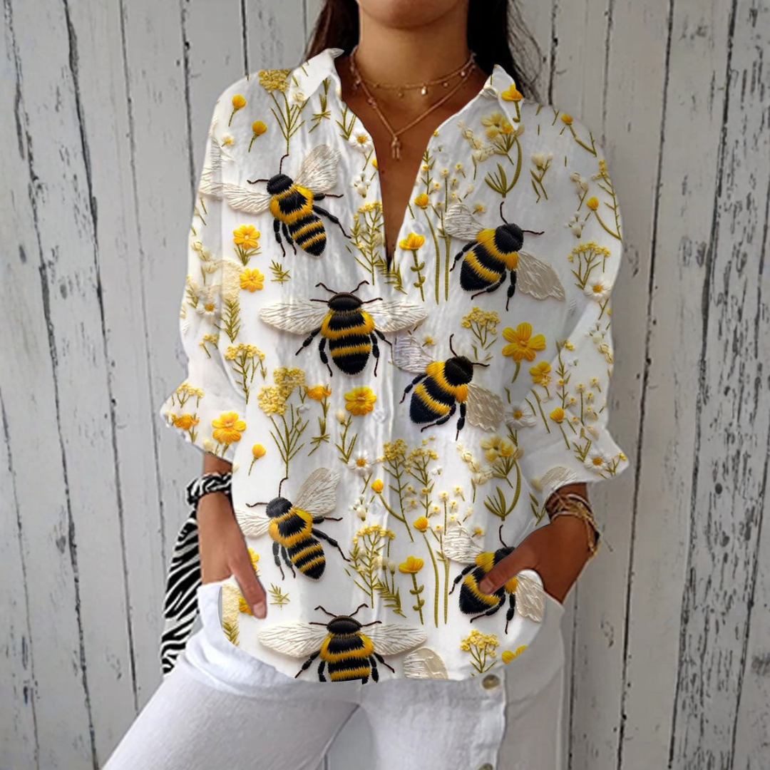 Brigite - Blouse Abeille Léger Confort